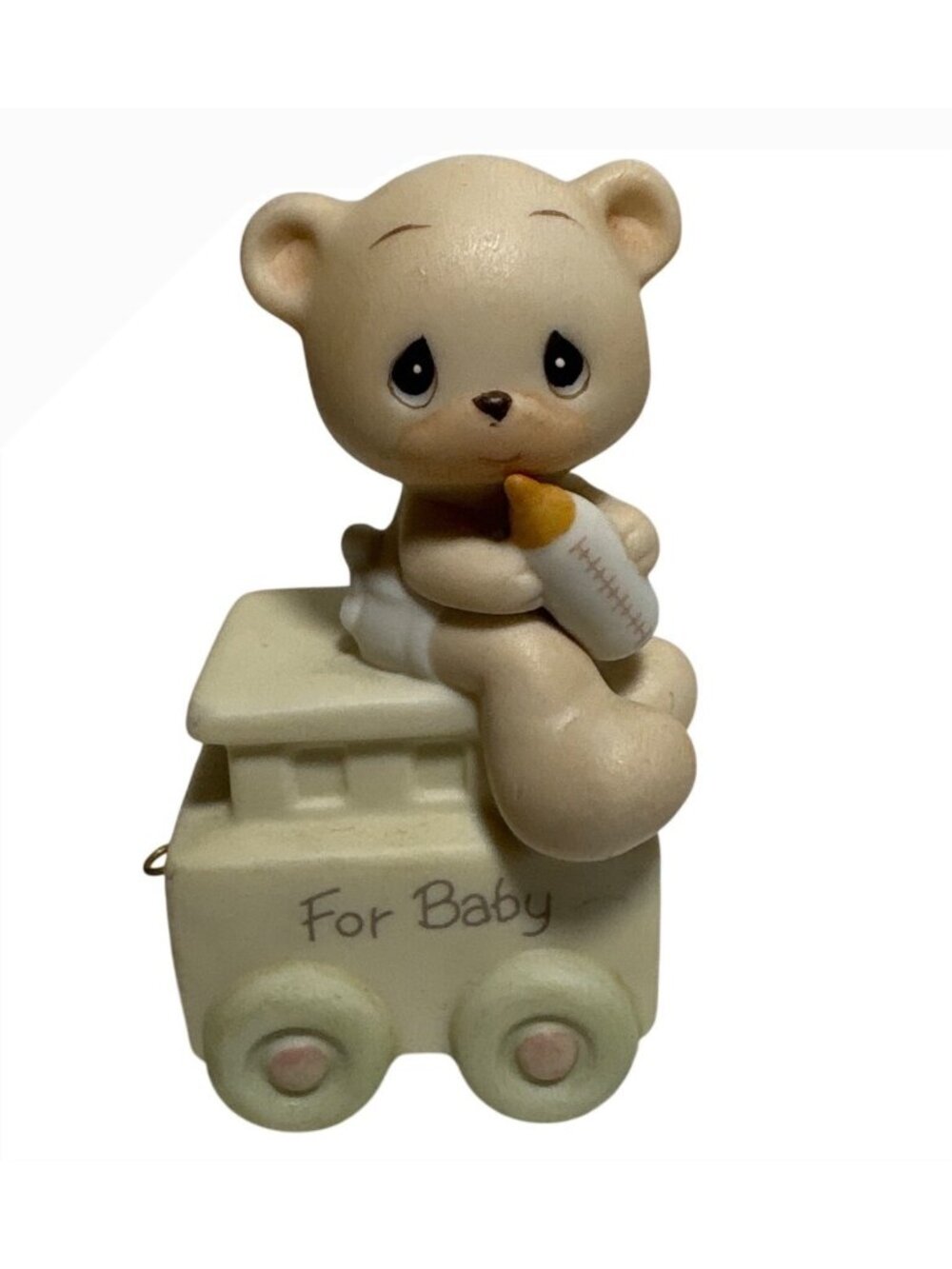 Precious Moments Birthday Train For Baby Bear May Your Birthday #15938 Signed
